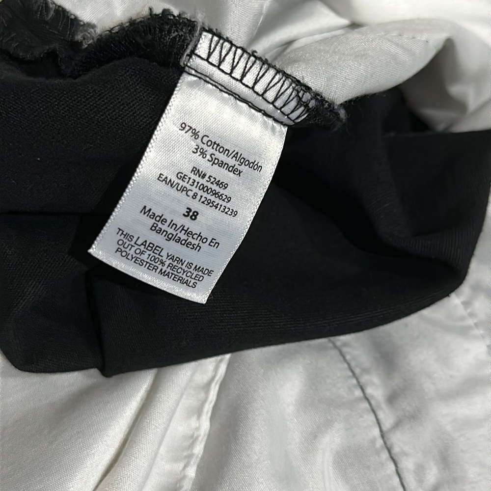 George Men's  Flat Front Shorts 9” Size 38 - Picture 7 of 9